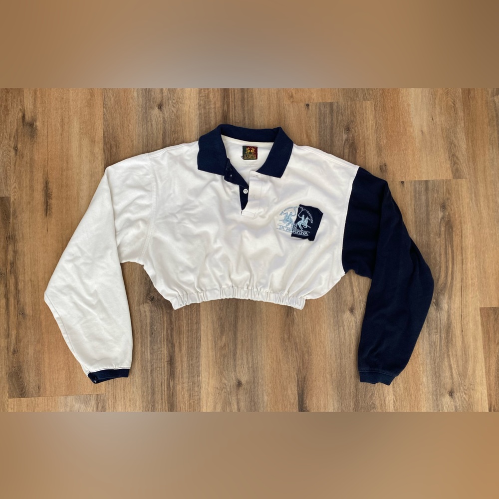 La Martina Cropped Polo - XL